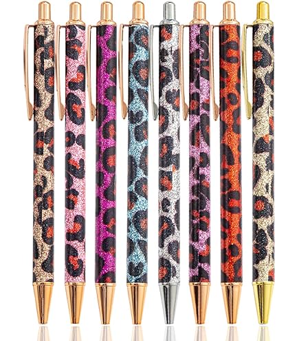 ゴールド系♪上品な大人レオパード柄のちゅるんクラックビーズのカスタムボールペン❤ ゴールド系♪上品な大人レオパード柄のちゅるんクラックビーズの